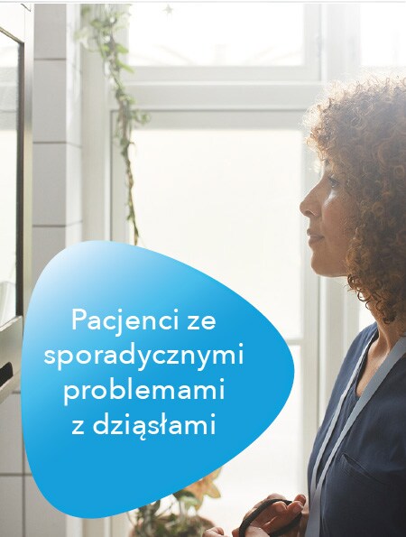 Pacjenci ze sporadycznymi problemami z dziąsłami